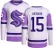 Youth John Hayden Authentic Seattle Kraken Hockey Fights Cancer Jersey